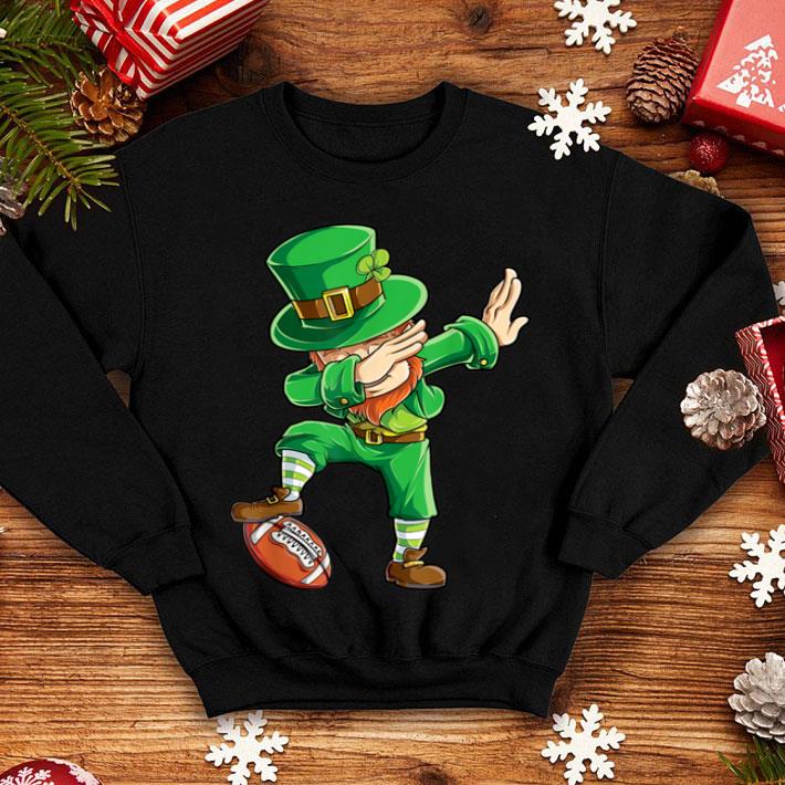 Pretty Dabbing Leprechaun Football St Patricks Day Boys Kids Sports shirt 4 - Pretty Dabbing Leprechaun Football St Patricks Day Boys Kids Sports shirt