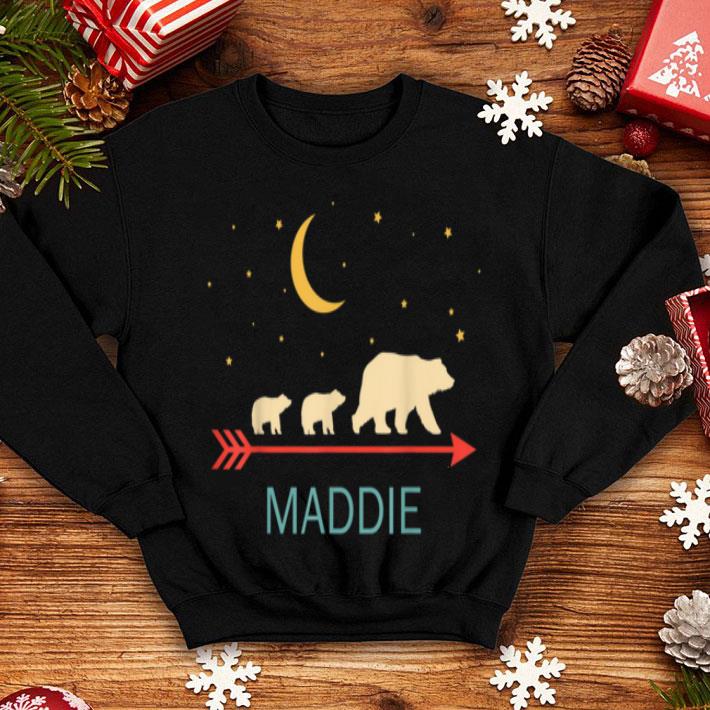 Pretty Maddie Name Gift Personalized Mama Bear With 2 Cubs shirt 4 - Pretty Maddie Name Gift Personalized Mama Bear With 2 Cubs shirt