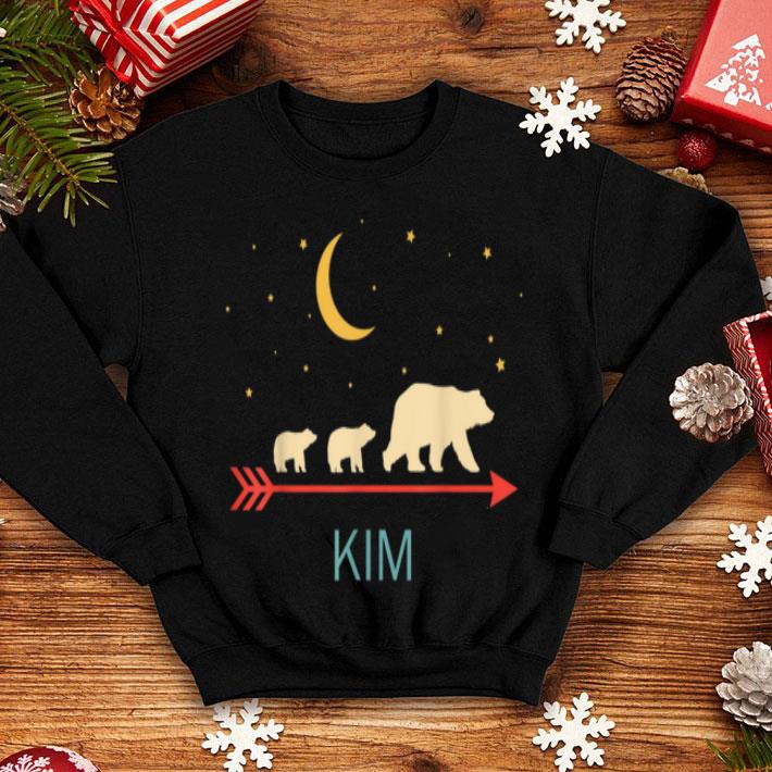 Top Kim Name Gift Personalized Mama Bear With 2 Cubs shirt 4 - Top Kim Name Gift Personalized Mama Bear With 2 Cubs shirt