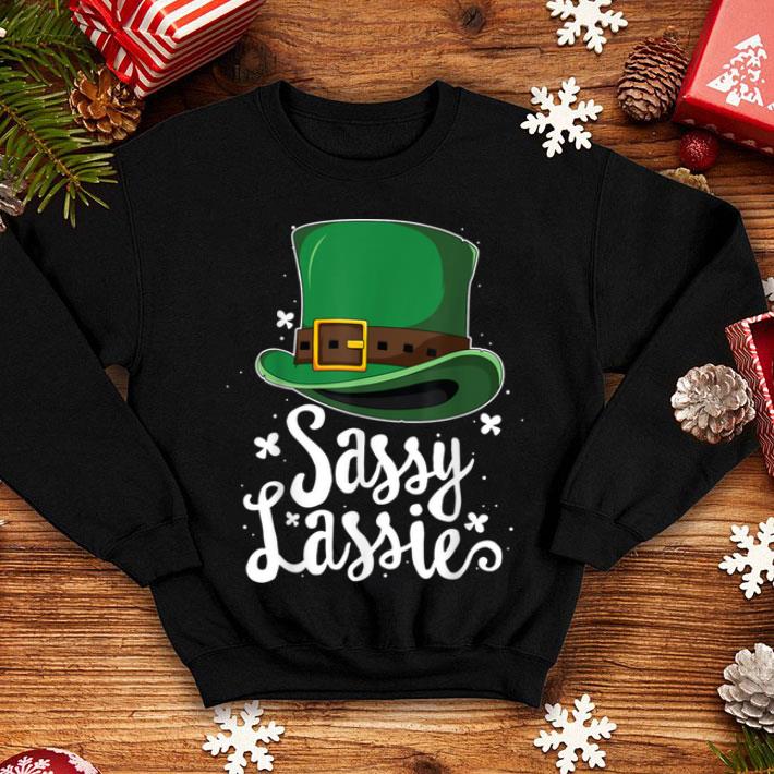 Top Sassy Lassie Kids Girls Women St Patricks Day Gift shirt 4 - Top Sassy Lassie Kids Girls Women St Patricks Day Gift shirt