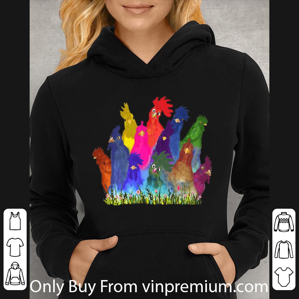 135c4d45 nice color chickens shirt 4 - Nice Color Chickens shirt