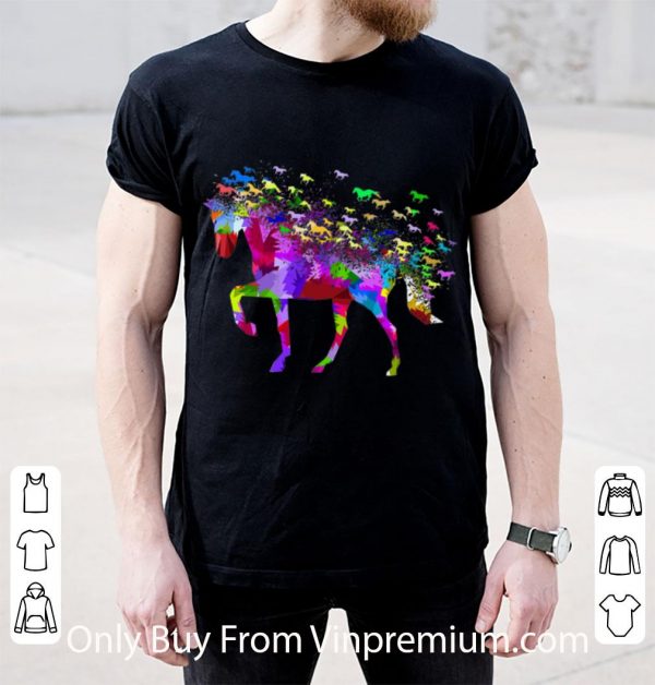 Nice Horses Colorful shirt