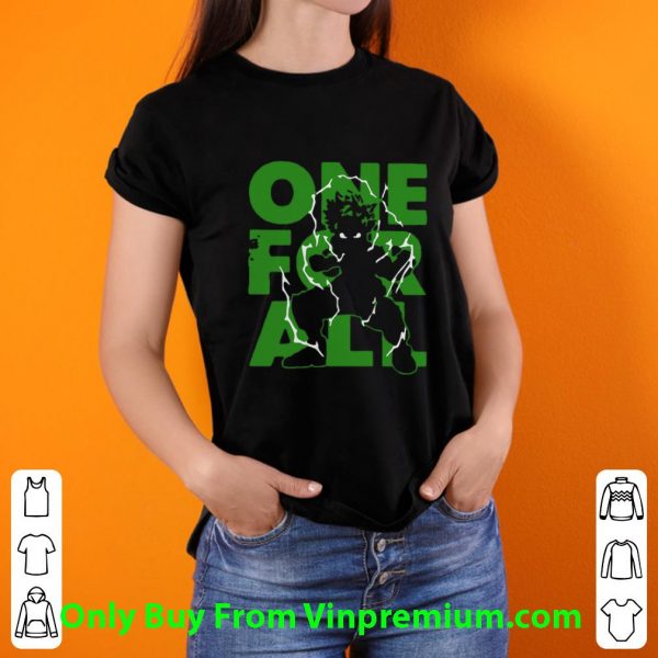 Hot One For All 2020 My Hero Academia shirt