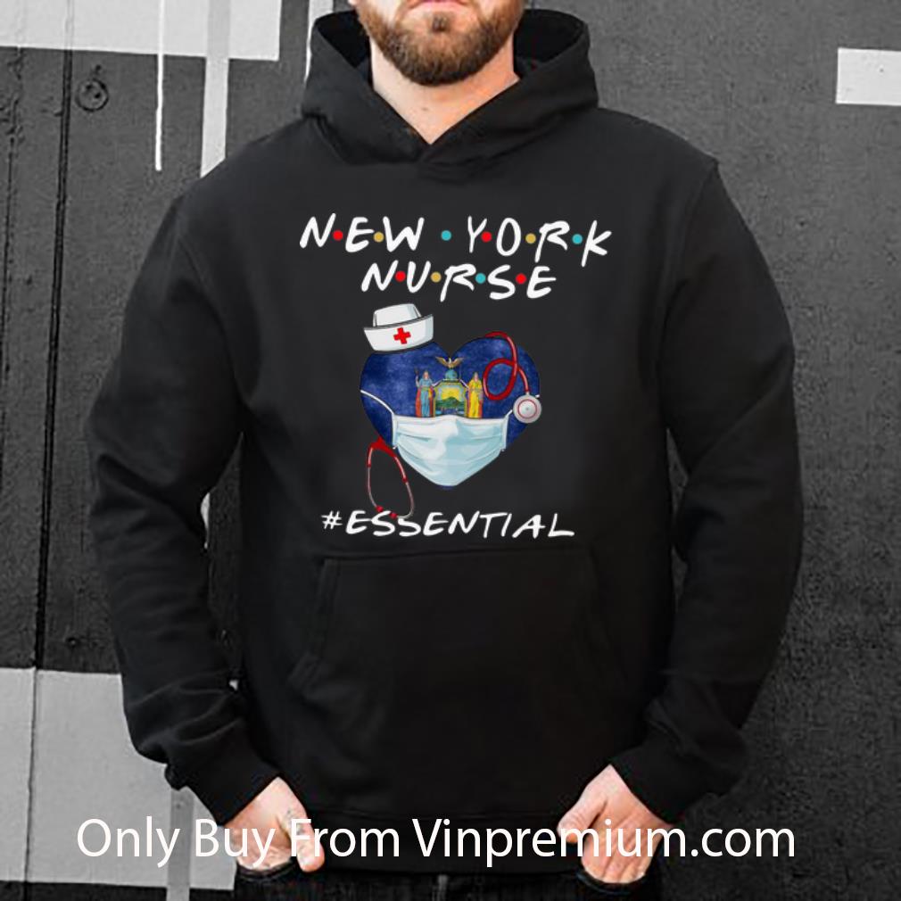 4a172525 pretty new york nurse heart stethoscope new york flag essential shirt 4 - Pretty New York Nurse Heart Stethoscope New York Flag #Essential shirt