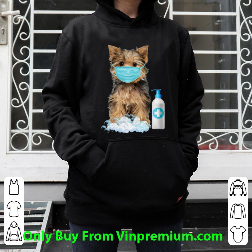 52ea34c2 great yorkshire terrier face mask hand washing dog lover shirt 4 - Great Yorkshire Terrier Face Mask Hand Washing Dog Lover shirt