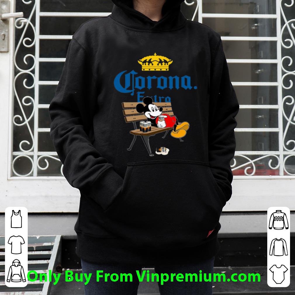 5f896591 pretty mickey mouse drink corona extra shirt 4 - Pretty Mickey Mouse Drink Corona Extra shirt