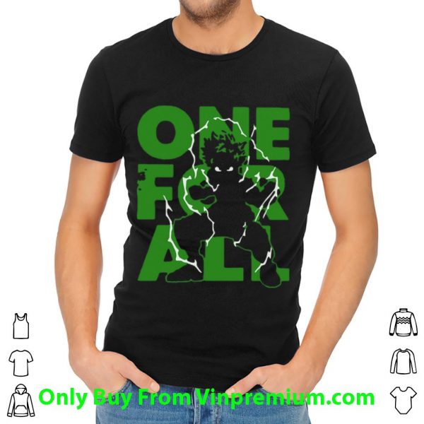 Hot One For All 2020 My Hero Academia shirt