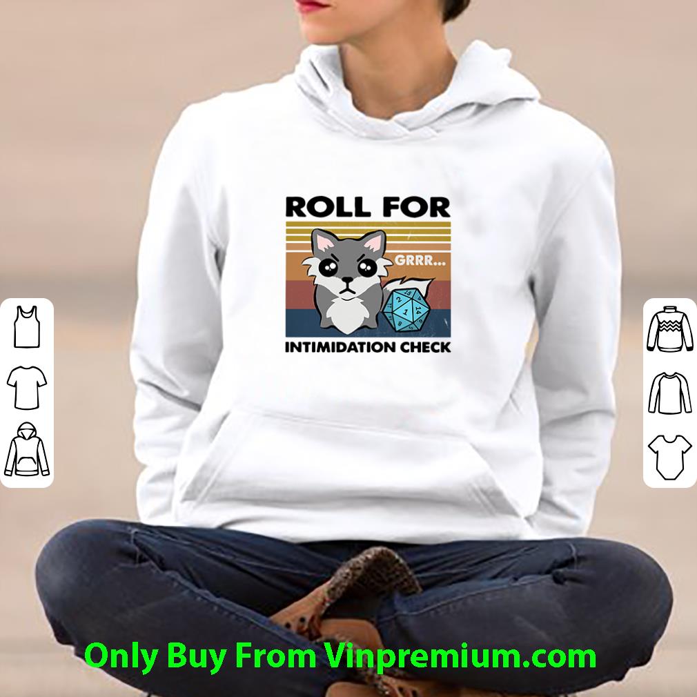86b1149f great dungeon roll for intimidation check grrr vintage shirt 4 - Great Dungeon Roll For Intimidation Check Grrr Vintage shirt