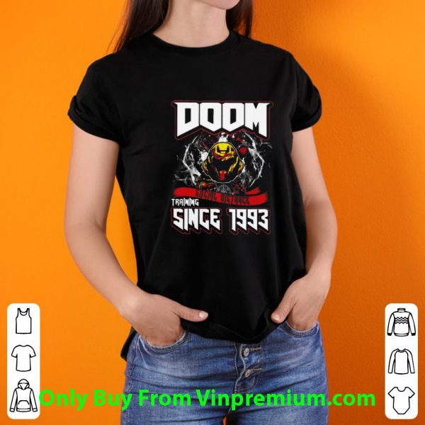 Original Doom Social Distance Training Since 1993 shirt