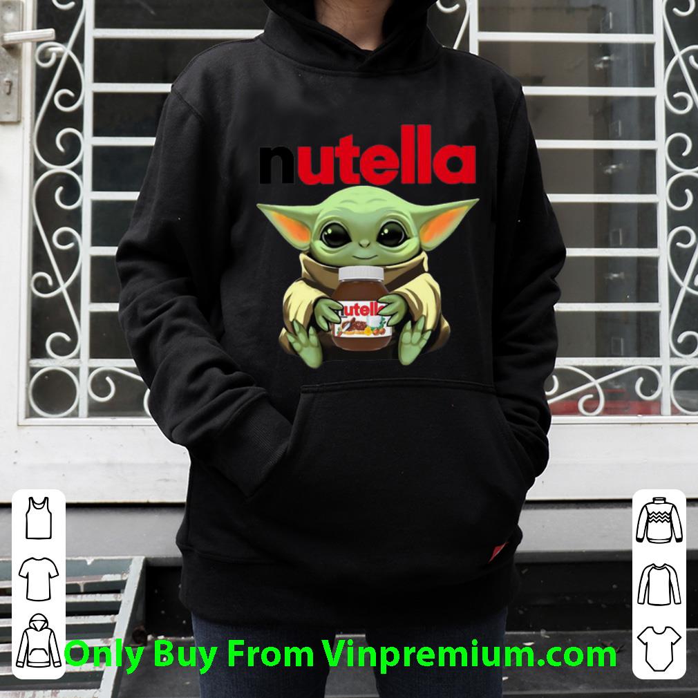 88c41700 great star wars baby yoda hug nutella shirt 4 - Great Star Wars Baby Yoda Hug Nutella shirt