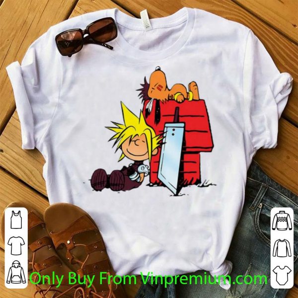 Top Final Fantasy Snoopy And Charlie Brown shirt