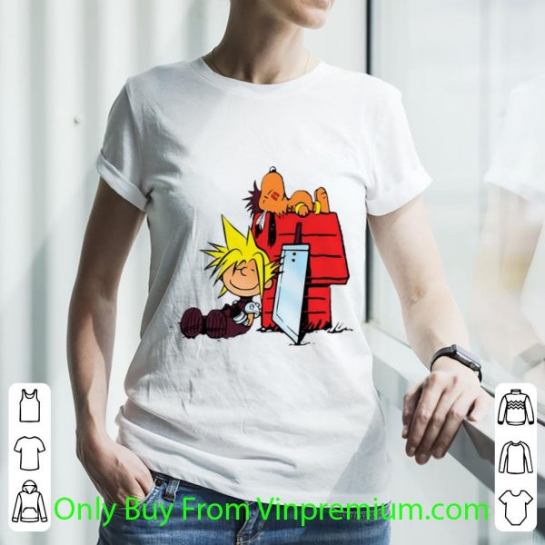 Top Final Fantasy Snoopy And Charlie Brown shirt
