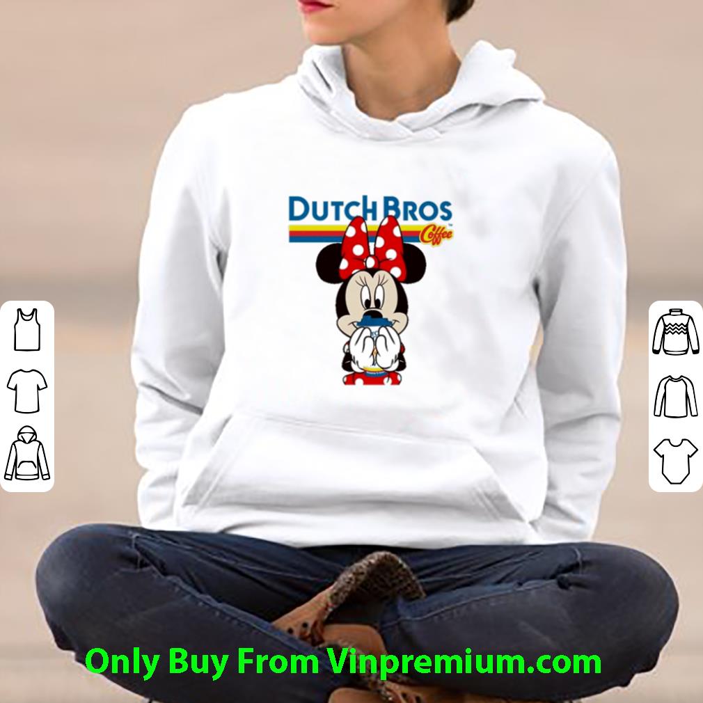 9f9da5aa premium minnie mouse drinking dutch bros coffee shirt 4 - Premium Minnie Mouse Drinking Dutch Bros Coffee shirt