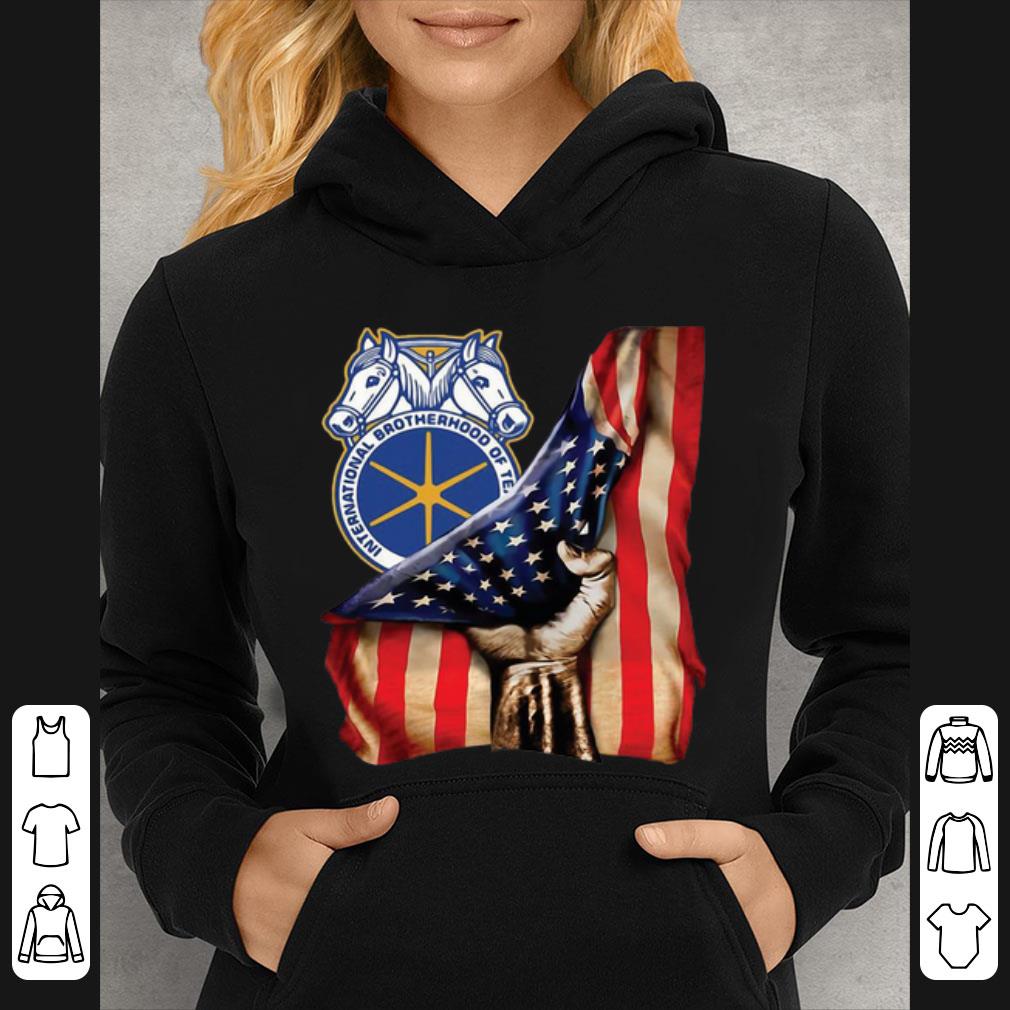 Official International Brotherhood Of Teamsters America Flag shirt 4 - Official International Brotherhood Of Teamsters America Flag shirt