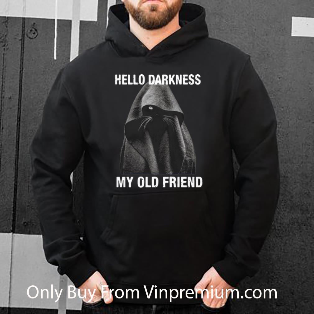 Original Black Cat Hello Darkness My Old Friend shirt 4 - Original Black Cat Hello Darkness My Old Friend shirt