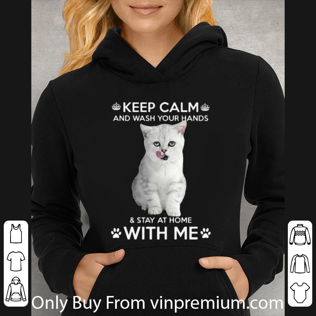Top Cat Keep Calm And Wash Your Hands And Stay At Home With Me shirt 4 - Top Cat Keep Calm And Wash Your Hands And Stay At Home With Me shirt