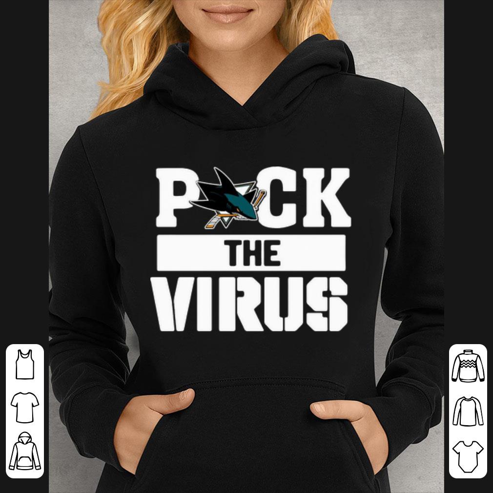 Top San Jose Sharks Puck The Virus Covid 19 shirt 4 - Top San Jose Sharks Puck The Virus Covid-19 shirt