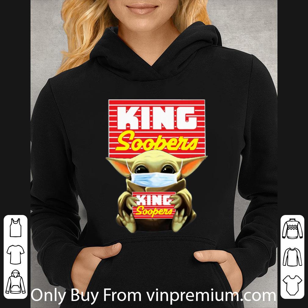 Top Star Wars Baby Yoda Mask Hug King Soopers Covid 19 shirt 4 - Top Star Wars Baby Yoda Mask Hug King Soopers Covid-19 shirt