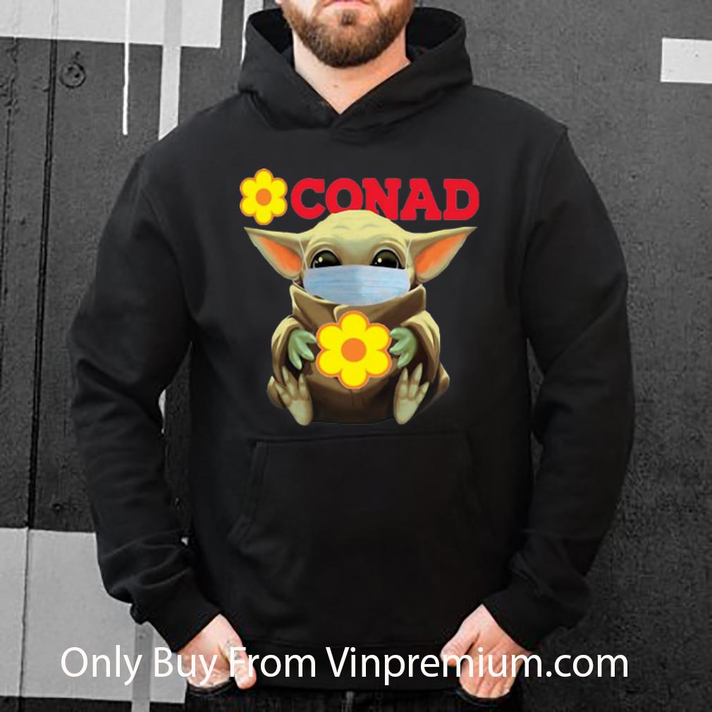 e1631f8e official star wars baby yoda face mask hug conad shirt 4 - Official Star Wars Baby Yoda Face Mask Hug Conad shirt