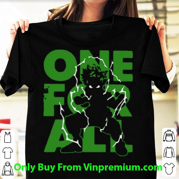 Hot One For All 2020 My Hero Academia shirt