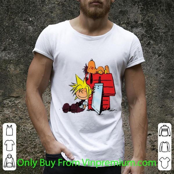 Top Final Fantasy Snoopy And Charlie Brown shirt