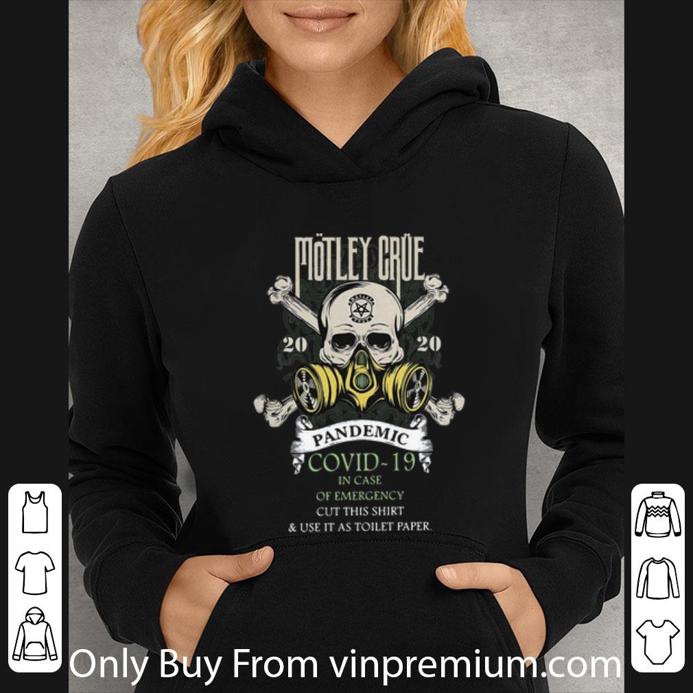 f9d26a8a official motley crue 2020 pandemic covid 19 and in case of emergency shirt 4 - Official Motley Crue 2020 Pandemic Covid 19 And In Case Of Emergency shirt