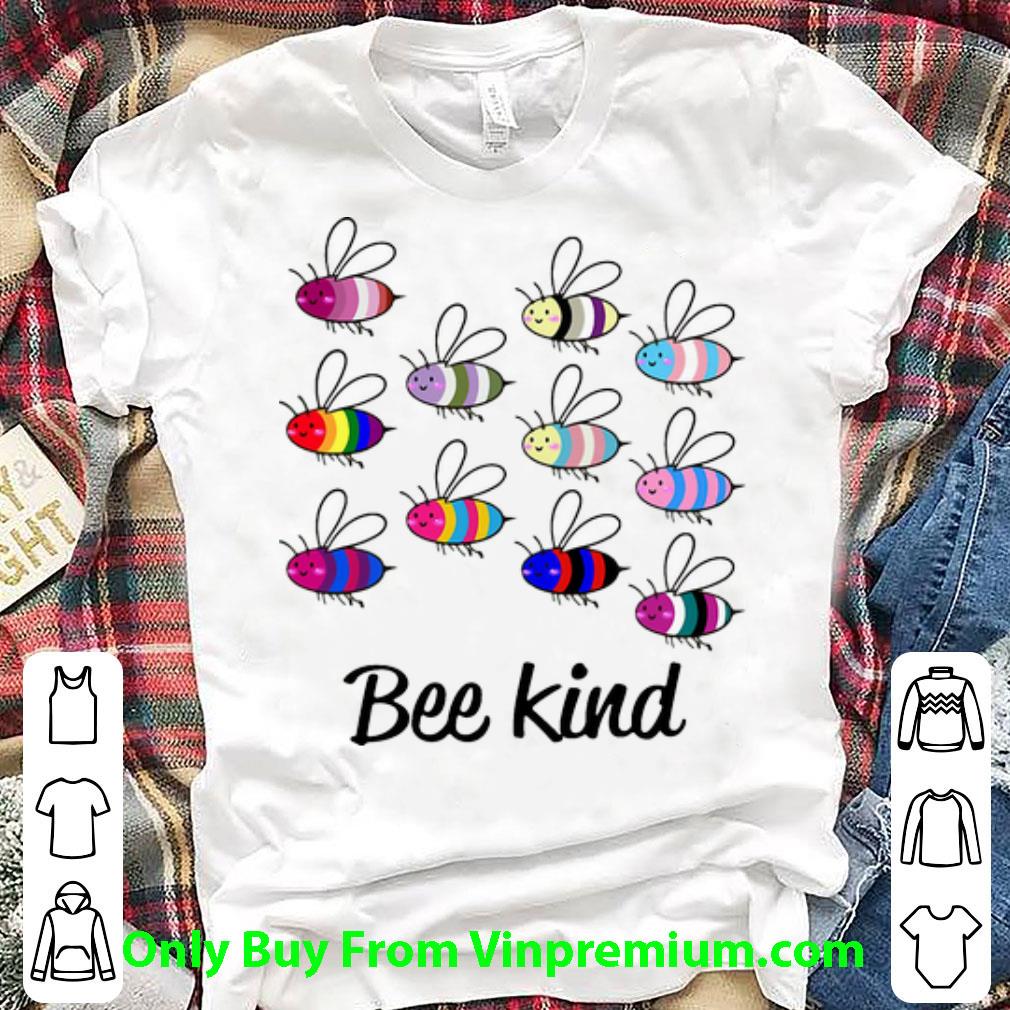 Pretty Bee Kind LBGT shirt