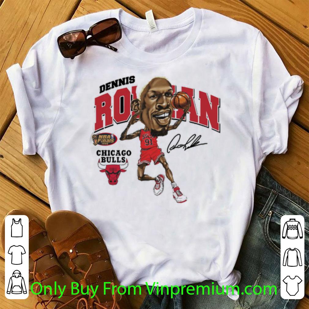 Premium Dennis Rodman Chicago Bulls Signature shirt