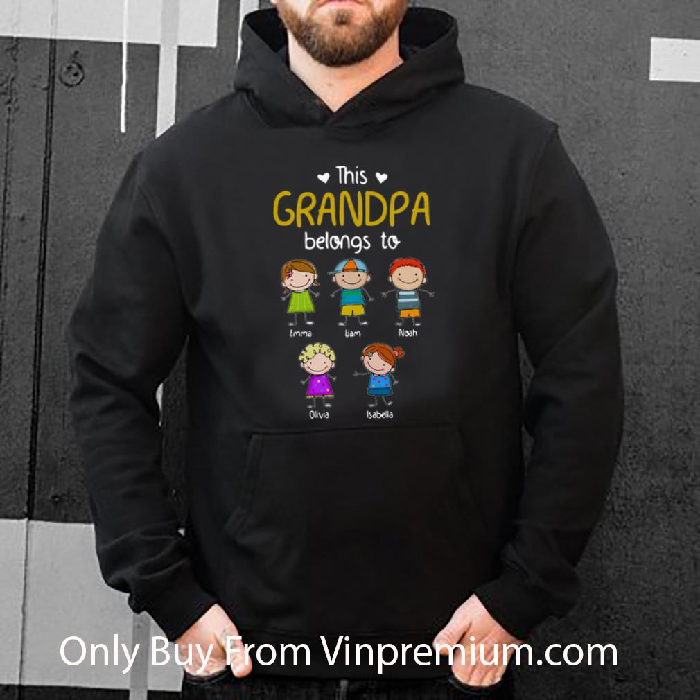 d31e65fb original this grandpa belong to emma liam noah olivia isabella shirt 4 - Original This Grandpa Belong To Emma Liam Noah Olivia Isabella shirt