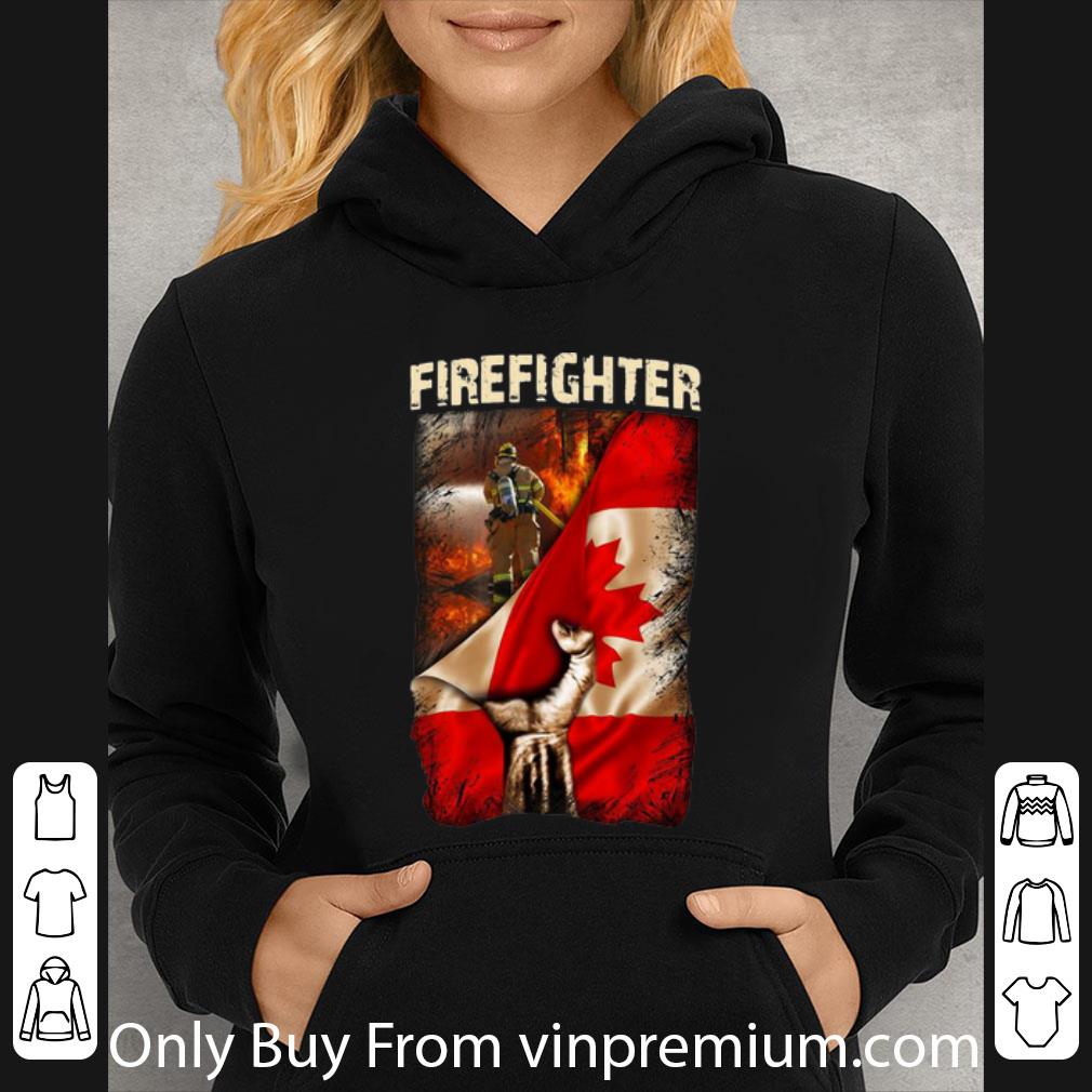 01191715 hot firefighter canada flag shirt 4 - Hot Firefighter Canada Flag shirt