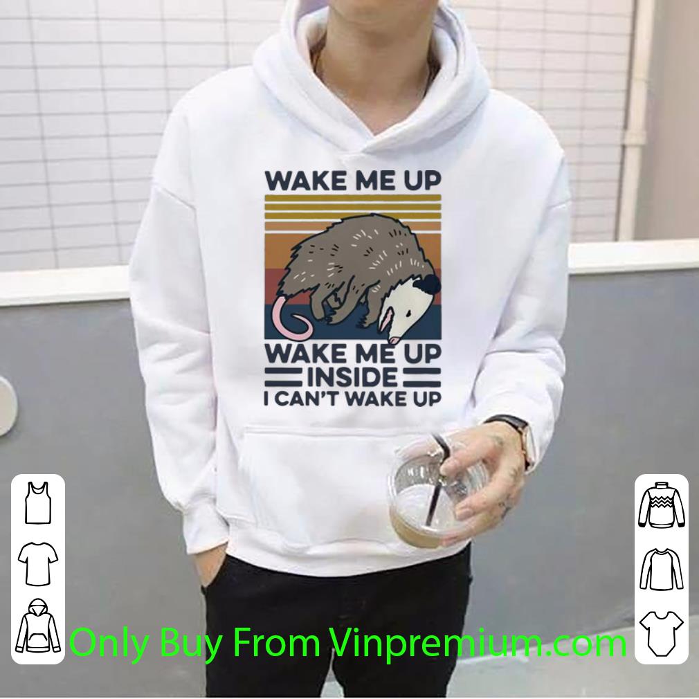 0e666f08 original vintage opossum wake me up inside i can t wake up shirt 4 - Original Vintage Opossum Wake Me Up Inside I Can’t Wake Up shirt