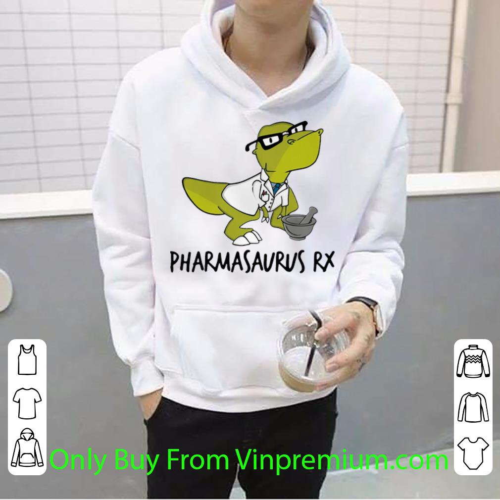 2814a431 awesome pharmasaurus rx dinosaur shirt 4 - Awesome Pharmasaurus RX Dinosaur shirt