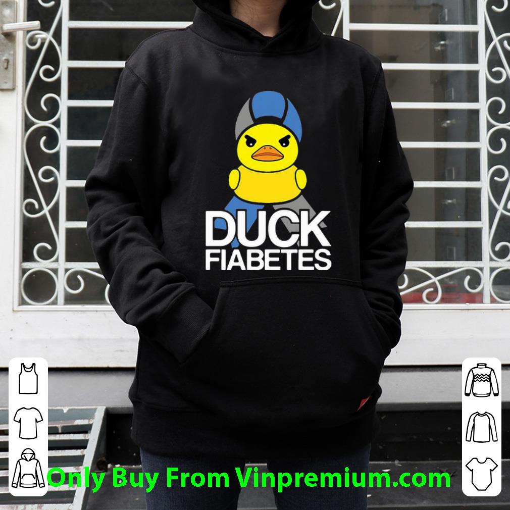 39949e1c awesome duck fiabetes diabetes ribbon shirt 4 - Awesome Duck Fiabetes Diabetes Ribbon shirt