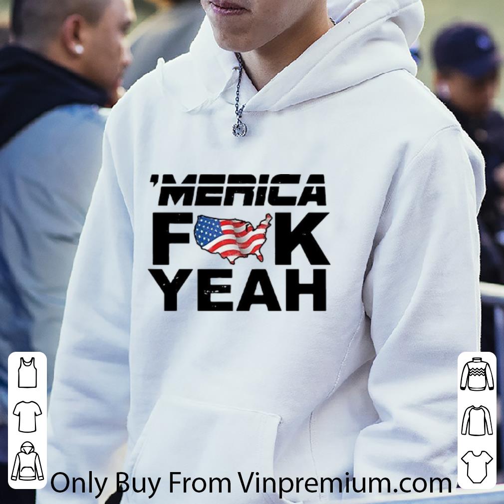 492734af top merica fuck yeah american flag map shirt 4 - Top ’Merica Fuck Yeah American Flag Map shirt