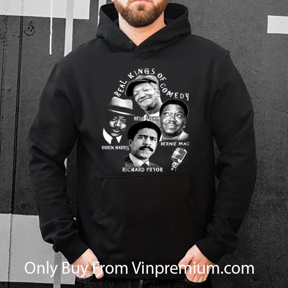 b41c0107 hot real kings of comedy redd foxx robin harris bernie mac richard pryor shirt 4 - Hot Real Kings Of Comedy Redd Foxx Robin Harris Bernie Mac Richard Pryor shirt