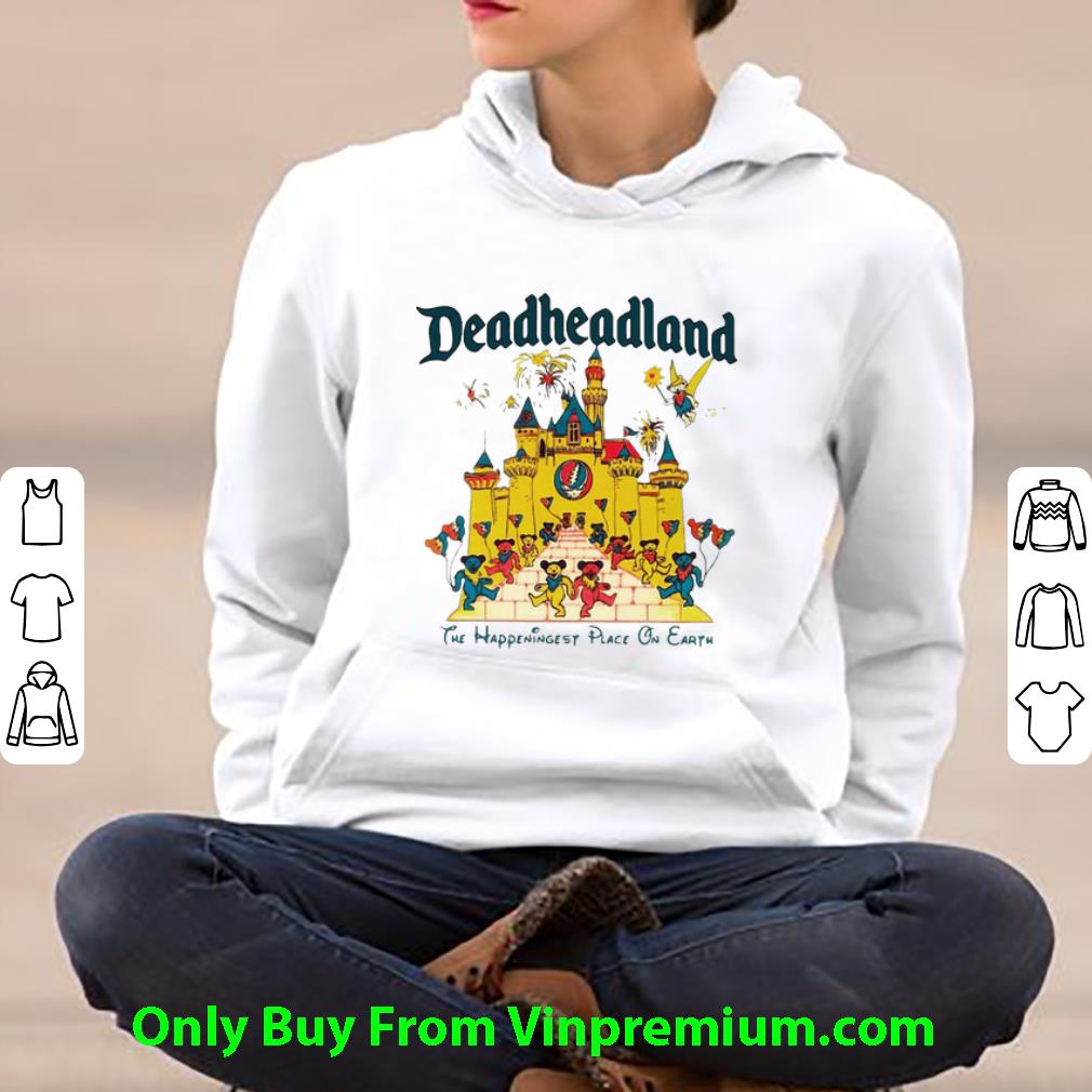 f148583f official grateful dead deadheadland the happeningest place on earth shirt 4 - Official Grateful Dead Deadheadland The Happeningest Place On Earth shirt