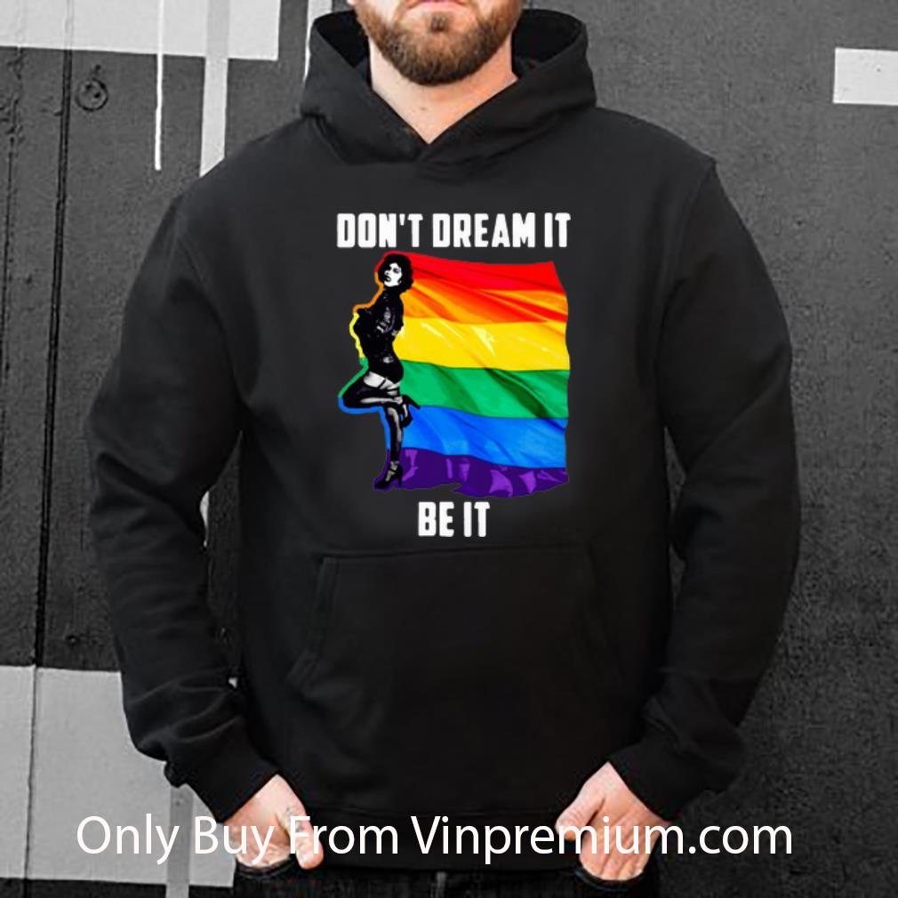 ff800a13 pretty frank n furter lgbt flag don t dream it be it shirt 4 - Pretty Frank N Furter LGBT Flag Don't Dream It Be It shirt