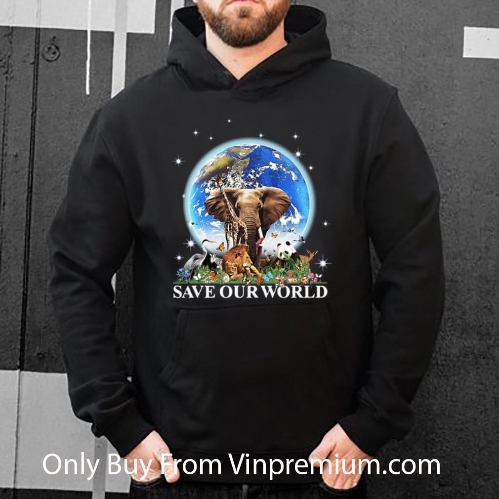 0026b112 top elephant lion panda animals earth save our world shirt 4 - Top Elephant Lion Panda Animals Earth Save Our World shirt