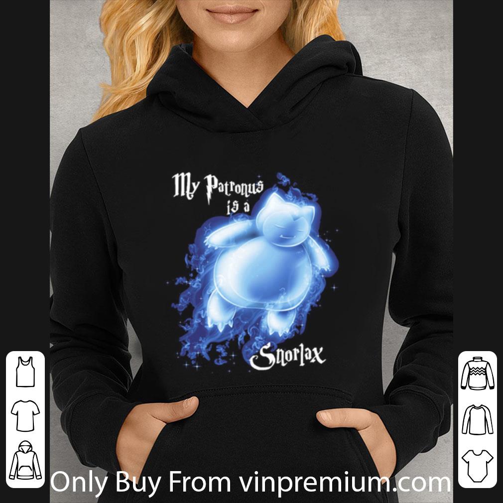 052a5627 great my patronus is a snorlax shirt 4 - Great My Patronus Is A Snorlax shirt