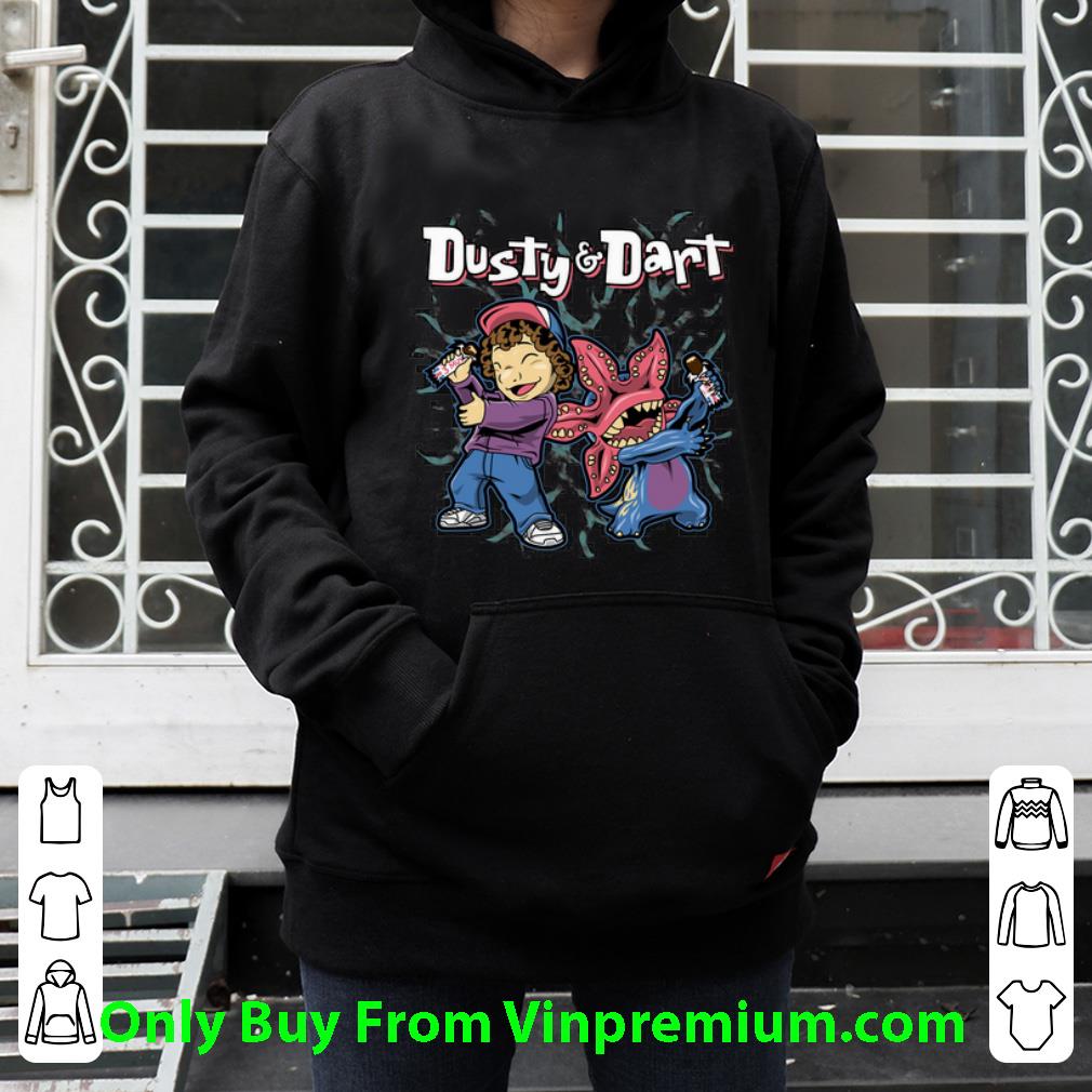 28036f6e hot dusty and dart stranger thing shirt 4 - Hot Dusty And Dart Stranger Thing shirt