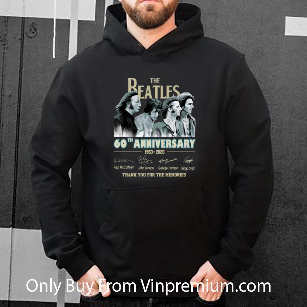 57a0b498 awesome the beatles 60th anniversary 1960 2020 thank you for the memories shirt 4 - Awesome The Beatles 60th Anniversary 1960-2020 Thank You For The Memories shirt