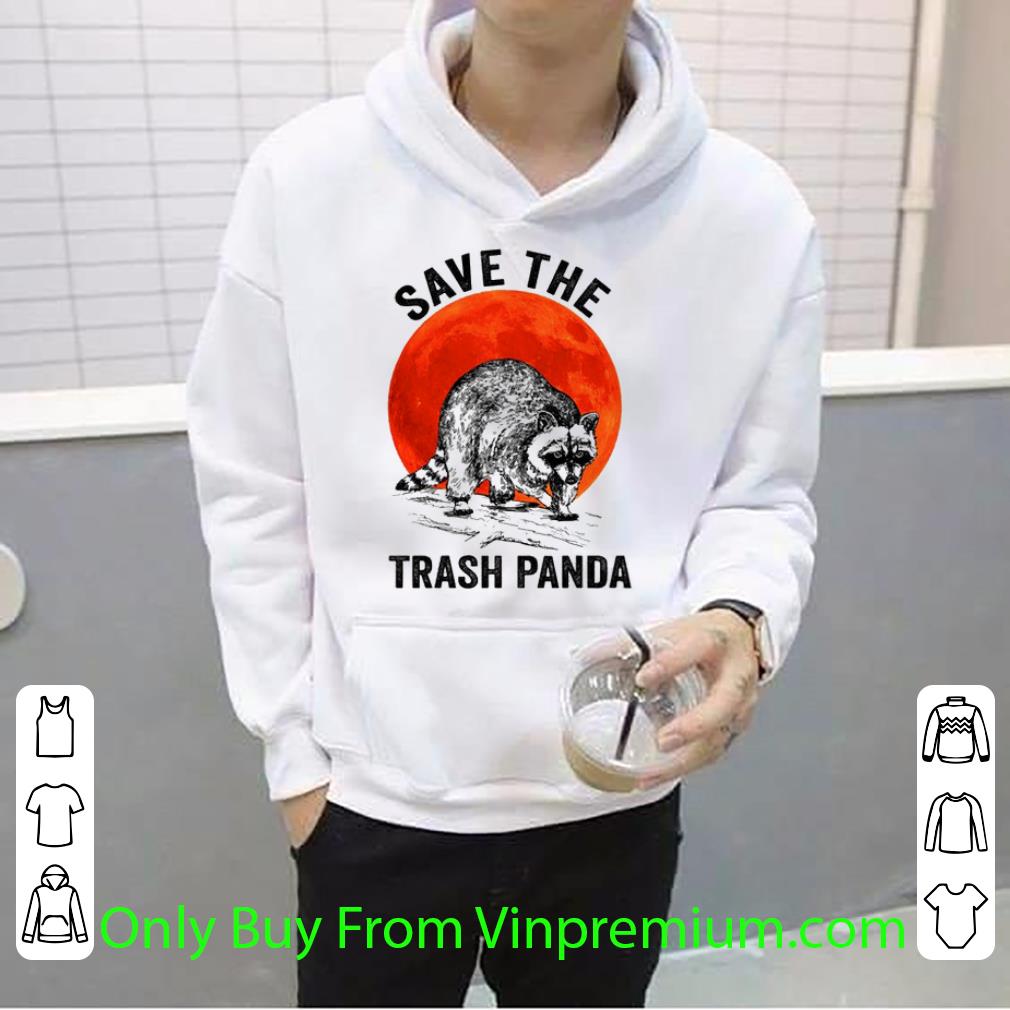 5b406578 premium raccoon save the trash panda sunset shirt 4 - Premium Raccoon Save The Trash Panda Sunset shirt