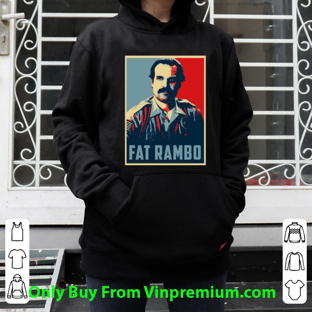 6dd9affe great stranger things 3 jim hopper fat rambo vintage shirt 4 - Great Stranger Things 3 Jim Hopper Fat Rambo Vintage shirt