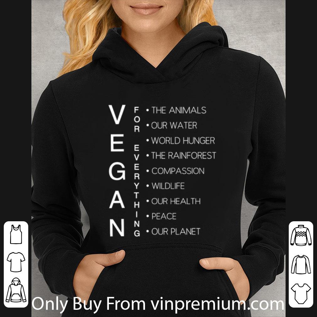 7b6c2d40 awesome vegan for everything the animals our water world hunger shirt 4 - Awesome Vegan For Everything The Animals Our Water World Hunger shirt