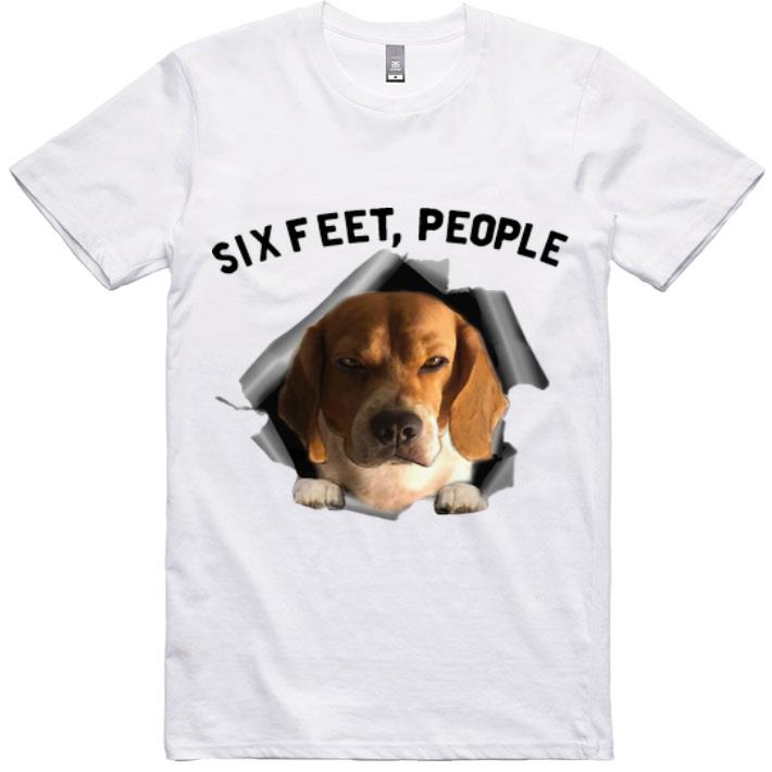 Great Beagle Six Feet People Social Distancing shirt