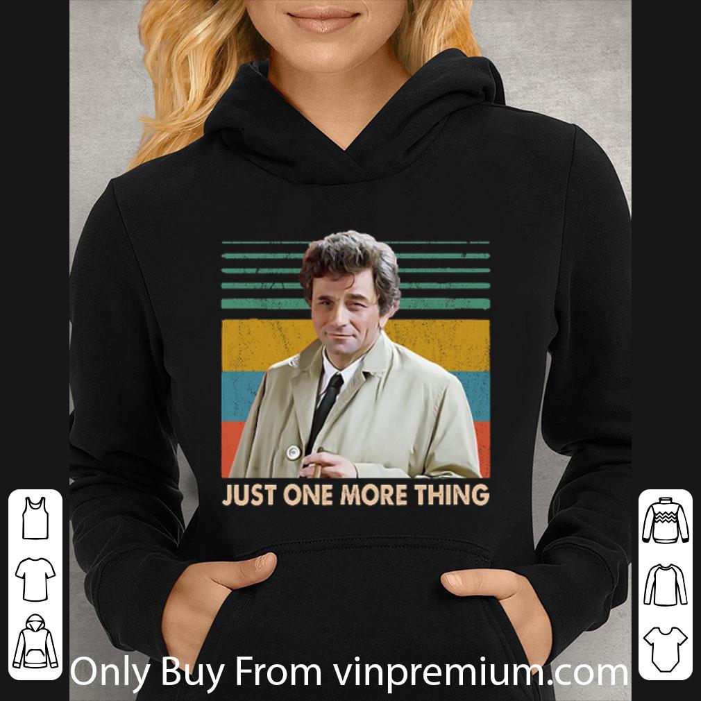 c1585bf4 official columbo just one more thing vintage shirt 4 - Official Columbo Just One More Thing Vintage shirt