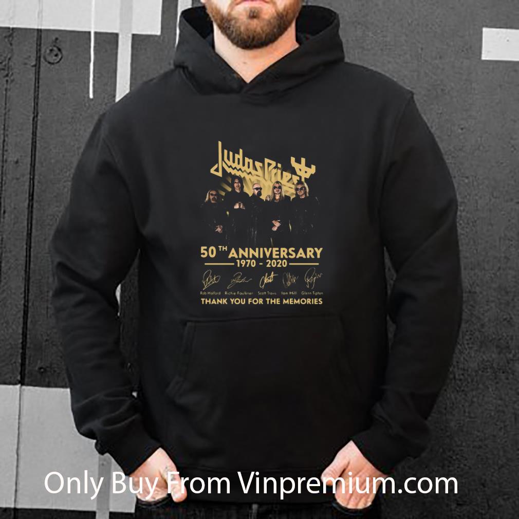 2a354666 original judas priest 50th anniversary 1970 2020 signatures shirt 4 - Original Judas Priest 50th Anniversary 1970-2020 Signatures shirt