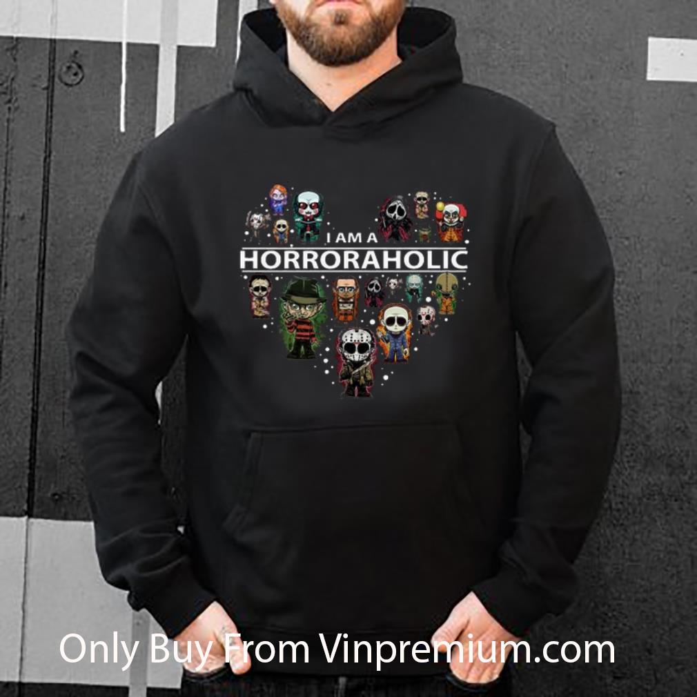 98f945b1 premium i am a horroraholic i love horror movie characters shirt 4 - Premium I Am A Horroraholic I Love Horror Movie Characters shirt