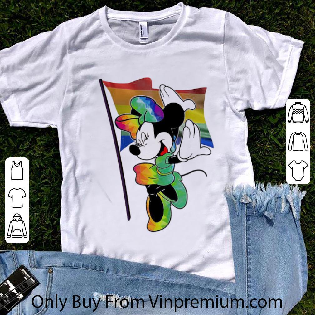 Nice Minnie Mouse Lgbt Flag shirt