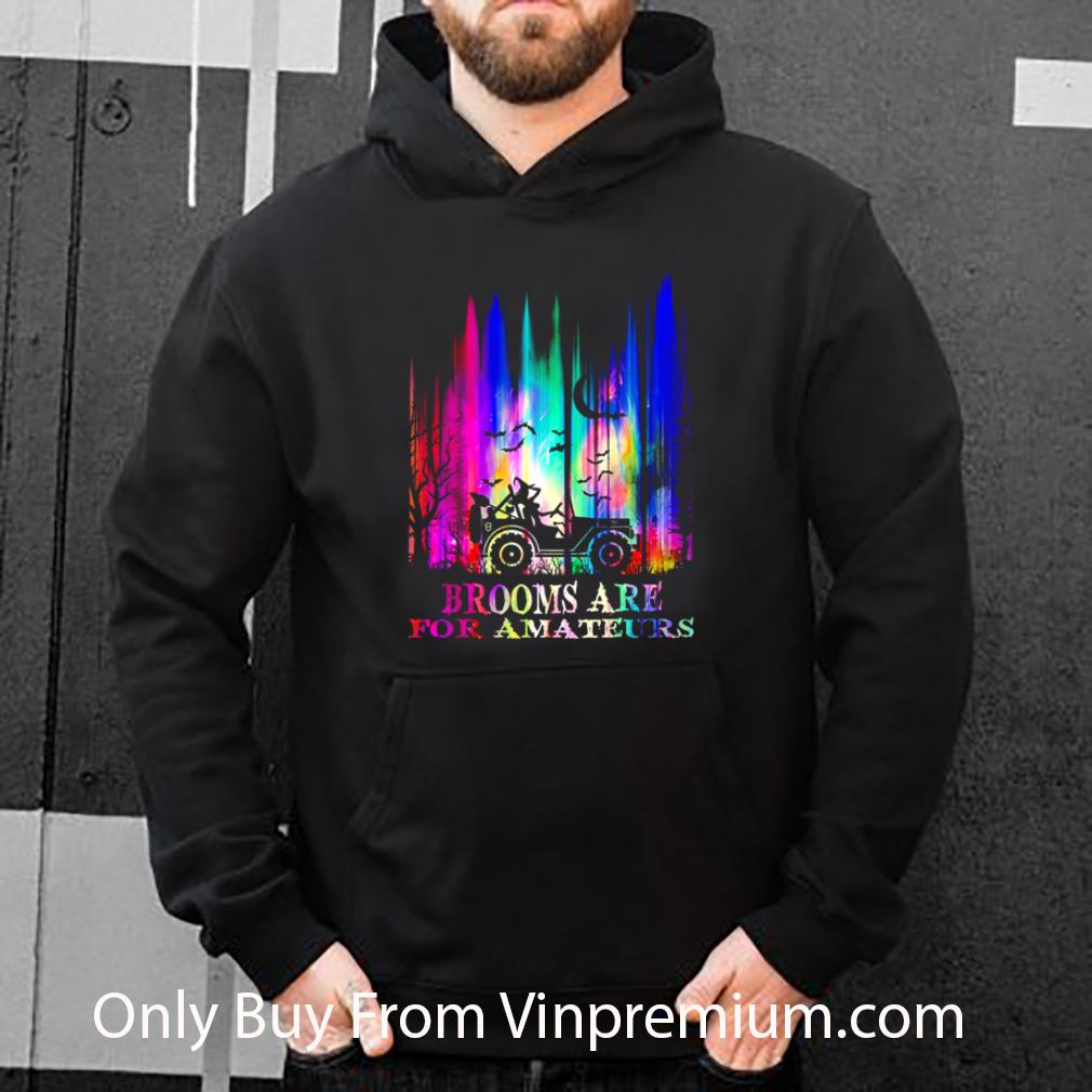 13aad6bb official witch riding jeep brooms are for amateurs halloween shirt 4 - Official Witch Riding Jeep Brooms Are For Amateurs Halloween shirt